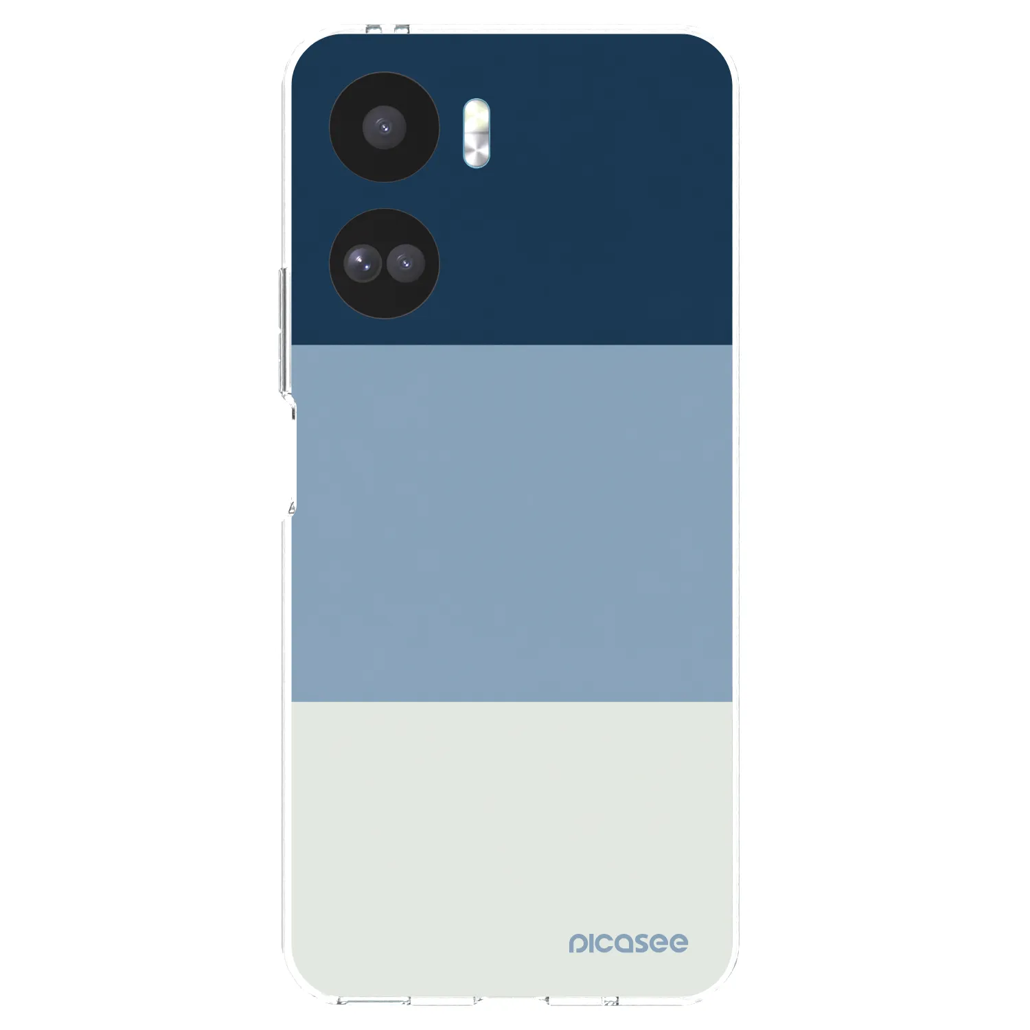 Picasee silikonska prozirna maskica za Honor 90 Lite 5G - Coastal Blue