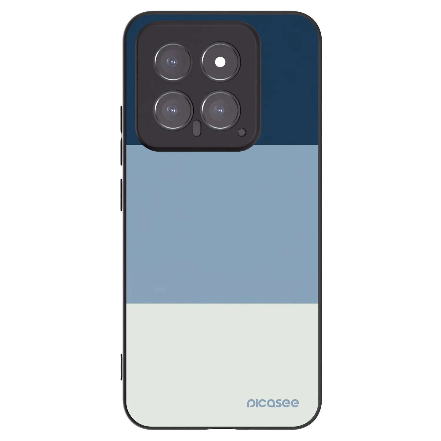 Picasee crna silikonska maskica za Xiaomi 14 - Coastal Blue