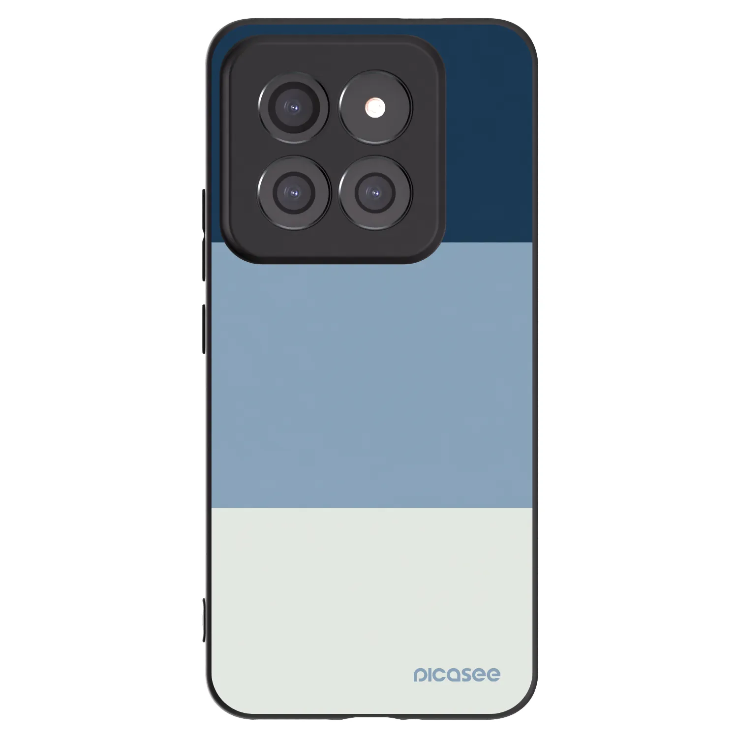 Picasee crna silikonska maskica za Xiaomi 14 Pro - Coastal Blue