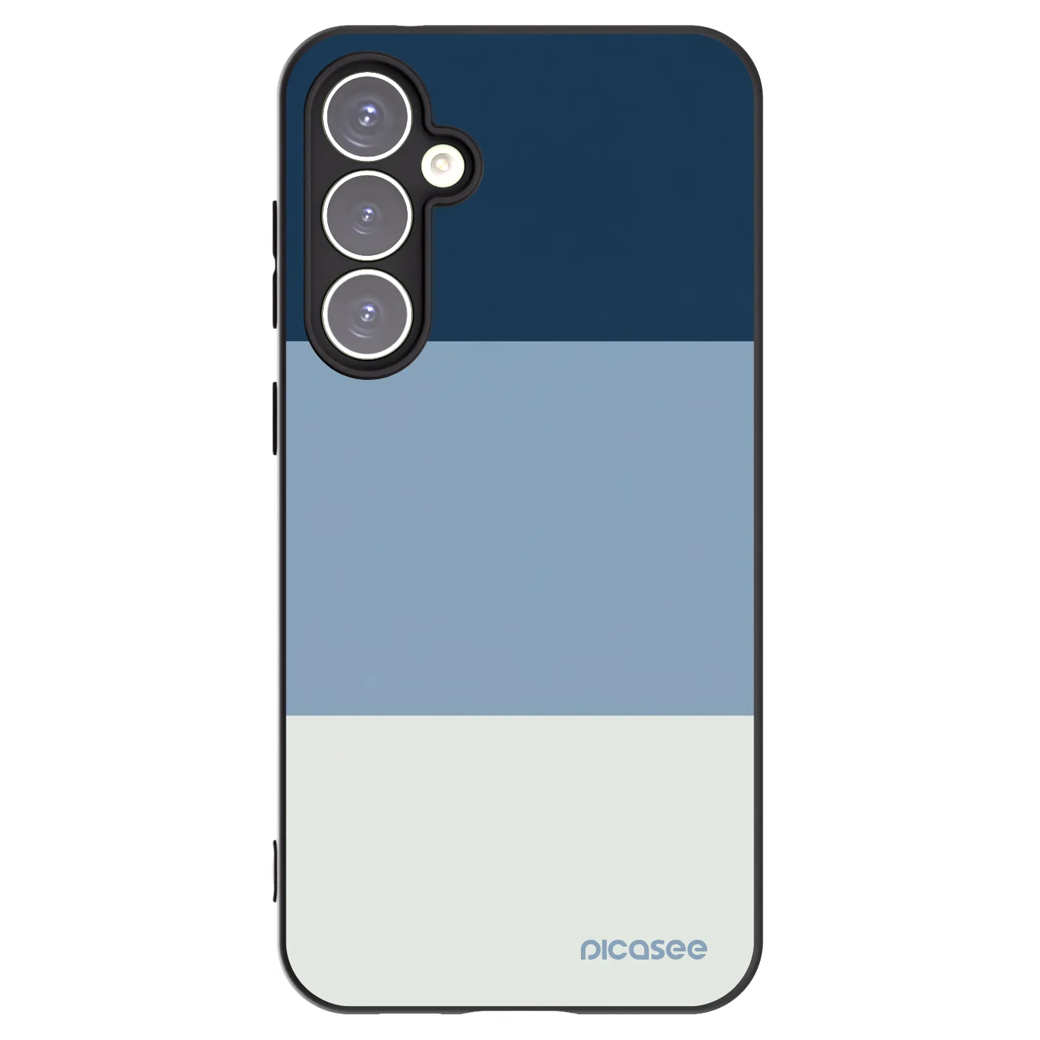 Picasee crna silikonska maskica za Samsung Galaxy S23 FE S711B - Coastal Blue