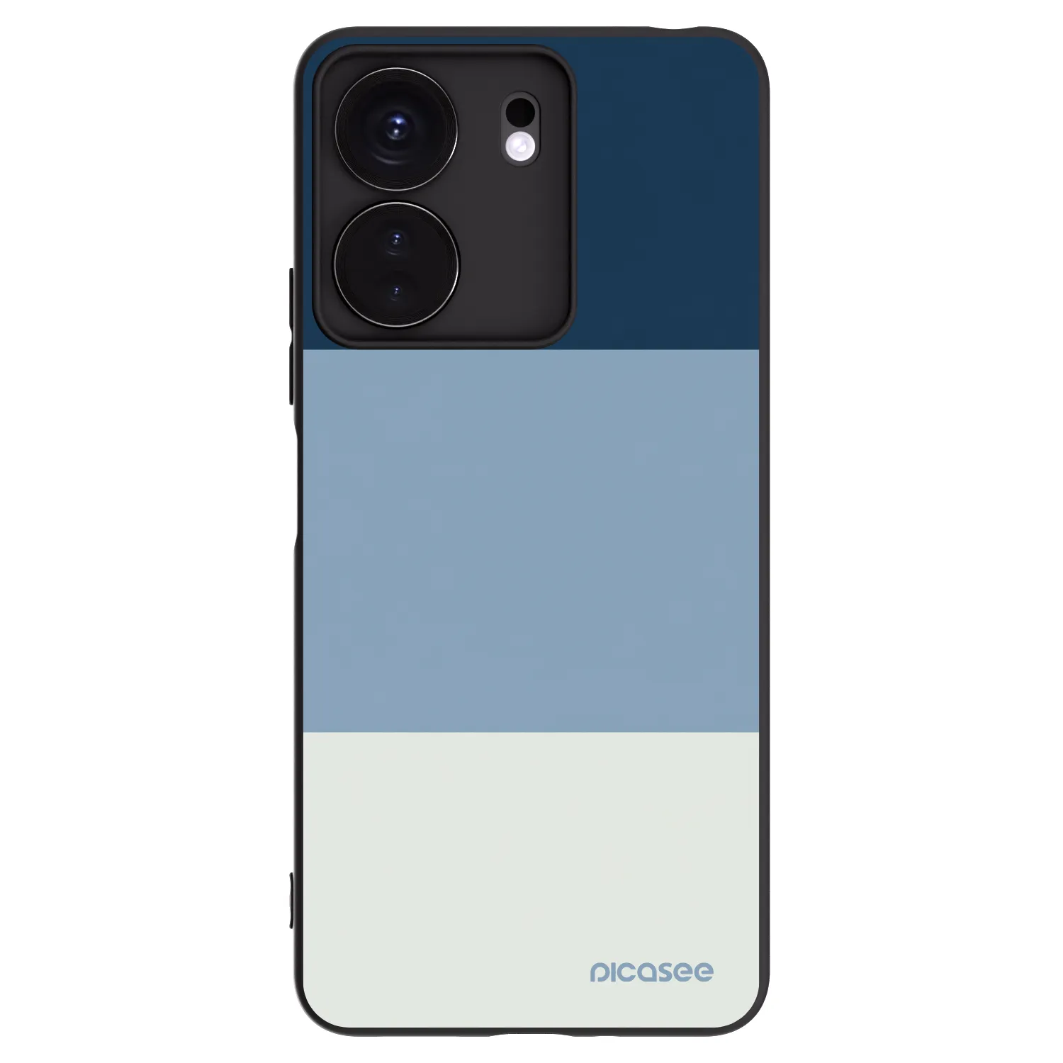Picasee crna silikonska maskica za Xiaomi Redmi 13C 4G - Coastal Blue