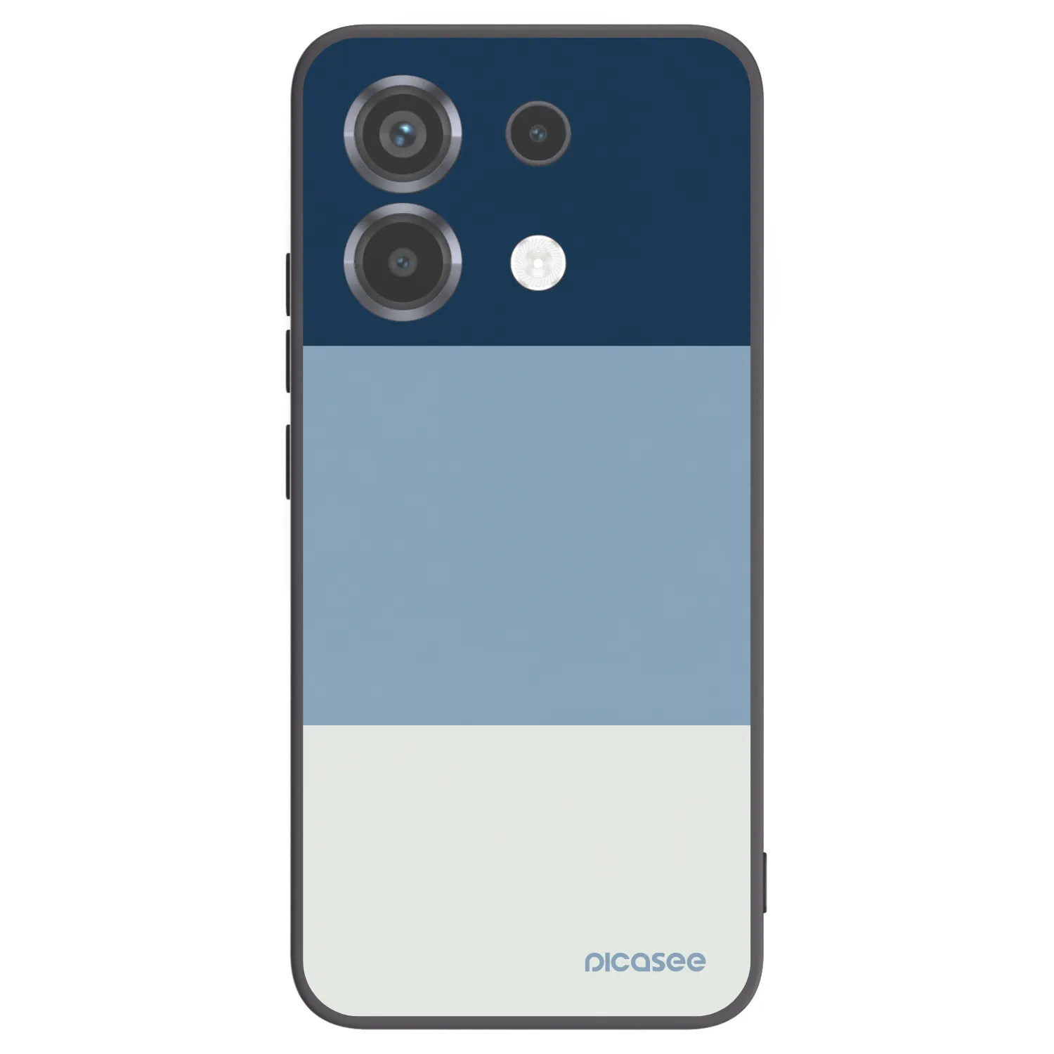 Picasee crna silikonska maskica za Xiaomi Poco X6 - Coastal Blue