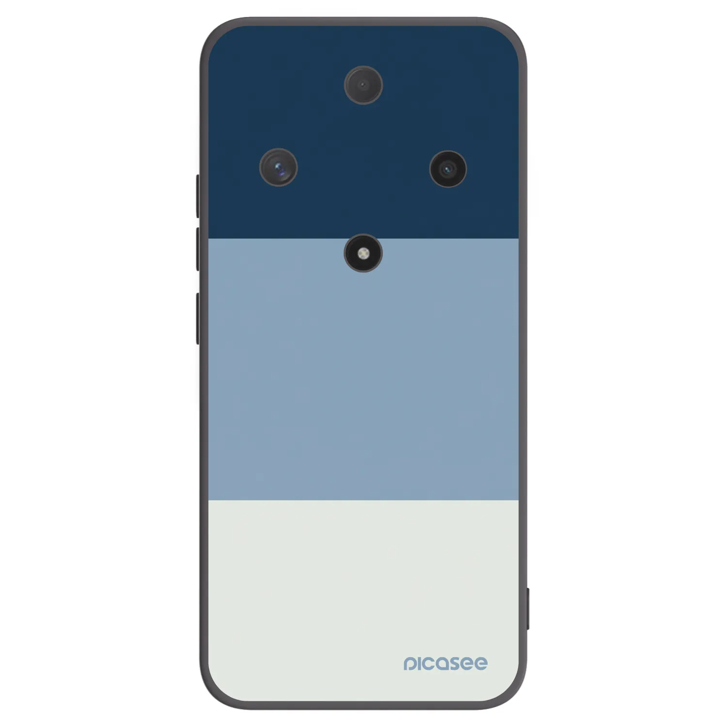 Picasee crna silikonska maskica za Honor Magic6 Lite 5G - Coastal Blue