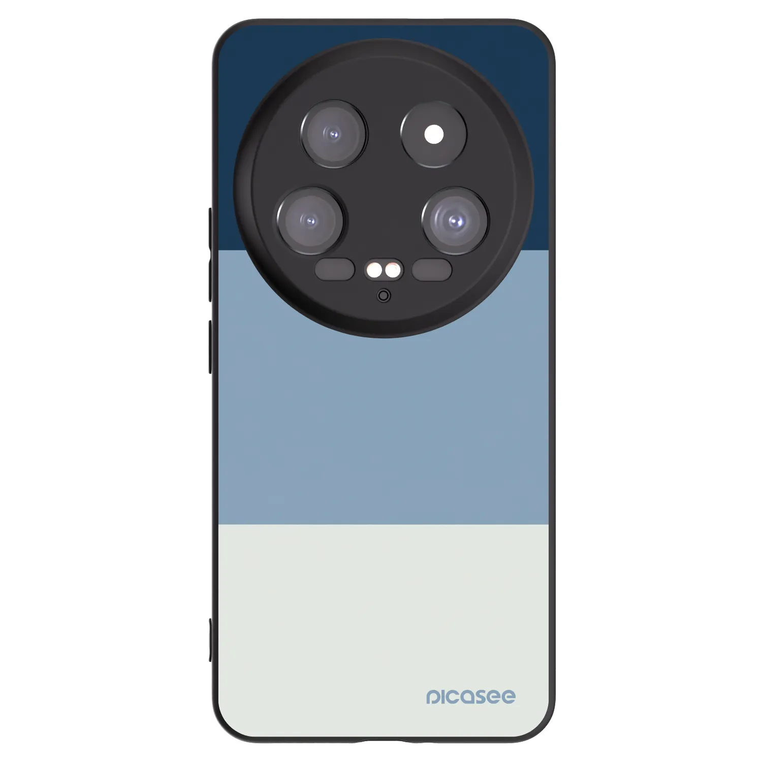 Picasee crna silikonska maskica za Xiaomi 14 Ultra - Coastal Blue