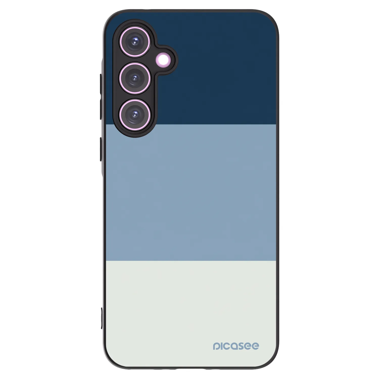 Picasee crna silikonska maskica za Samsung Galaxy A35 5G A356B - Coastal Blue