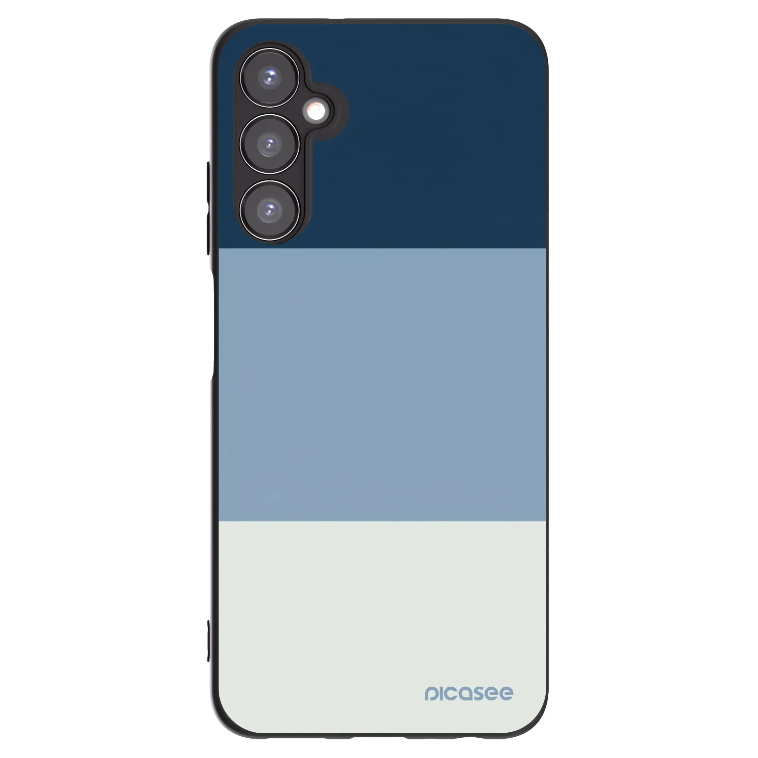 Picasee crna silikonska maskica za Samsung Galaxy A05s A057G - Coastal Blue
