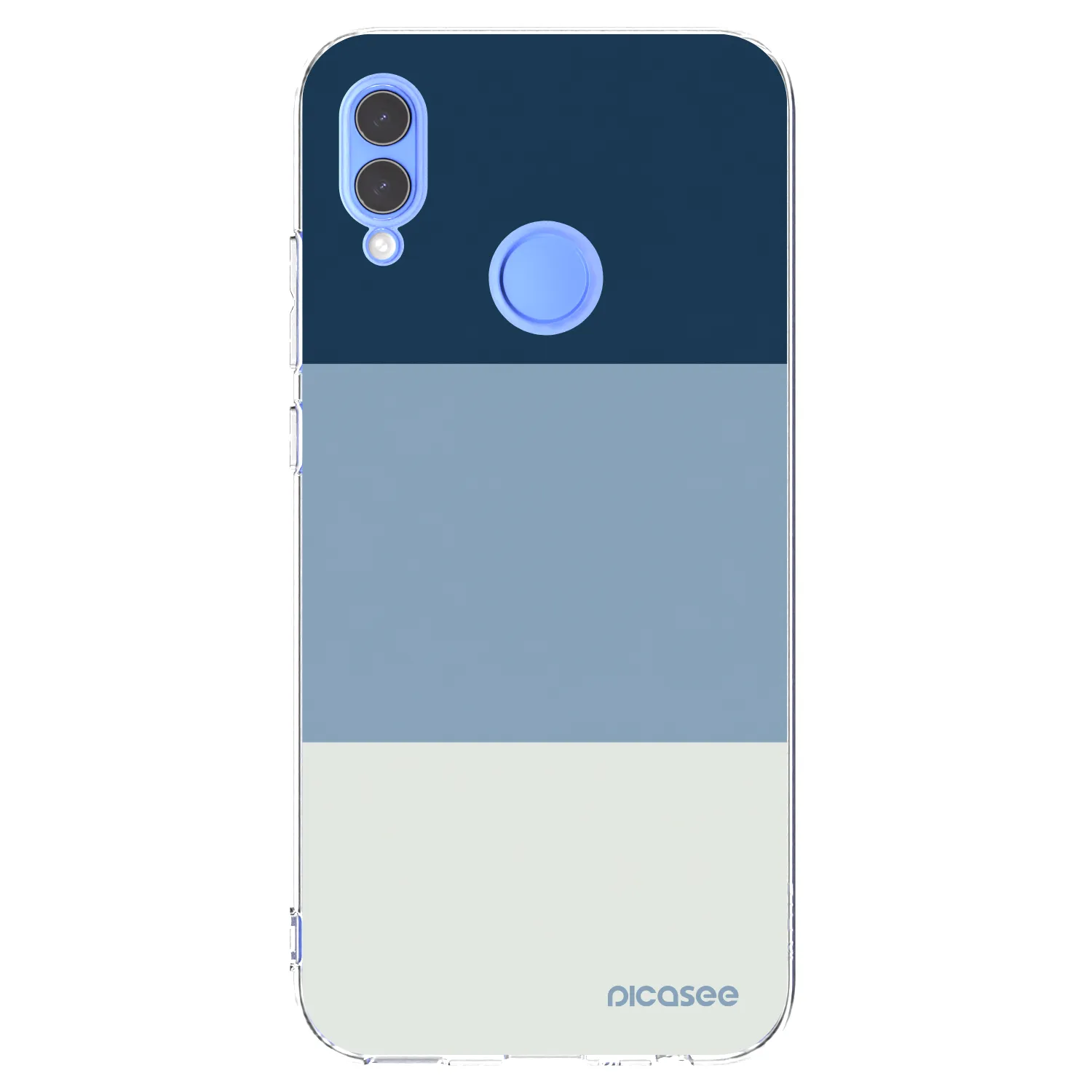 Picasee silikonska prozirna maskica za Honor 10 Lite - Coastal Blue