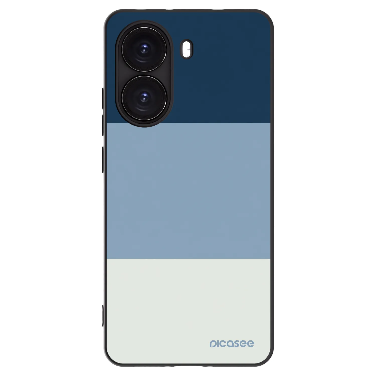 Picasee crna silikonska maskica za Xiaomi Poco X7 Pro 5G - Coastal Blue