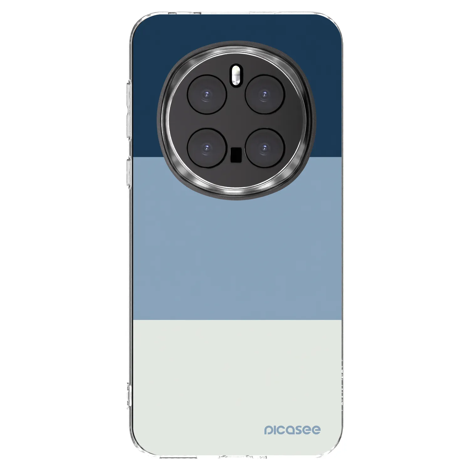 Picasee silikonska prozirna maskica za Honor Magic7 Pro 5G - Coastal Blue
