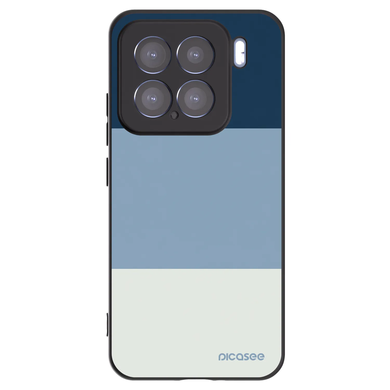 Picasee crna silikonska maskica za Xiaomi 15 - Coastal Blue