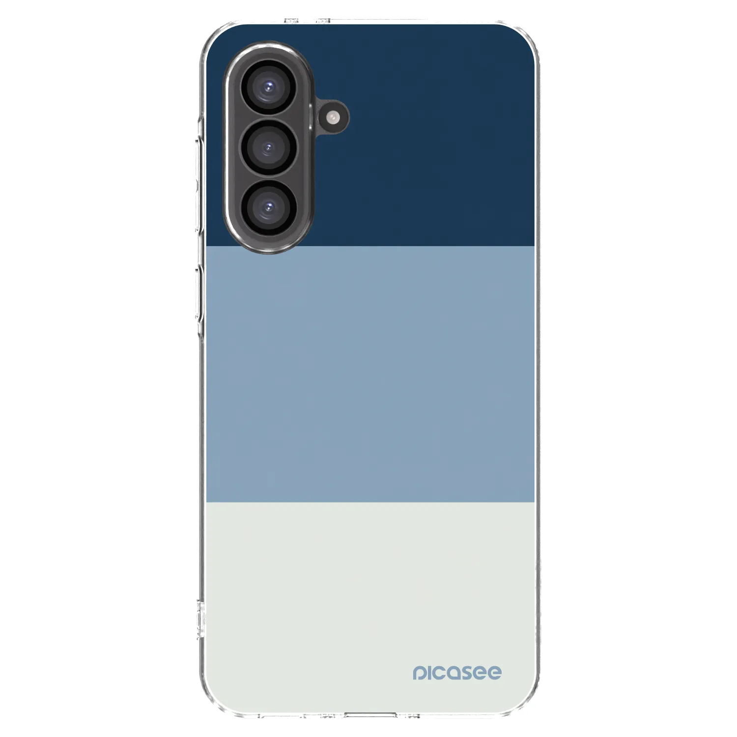 Picasee silikonska prozirna maskica za Samsung Galaxy A56 5G A566B - Coastal Blue