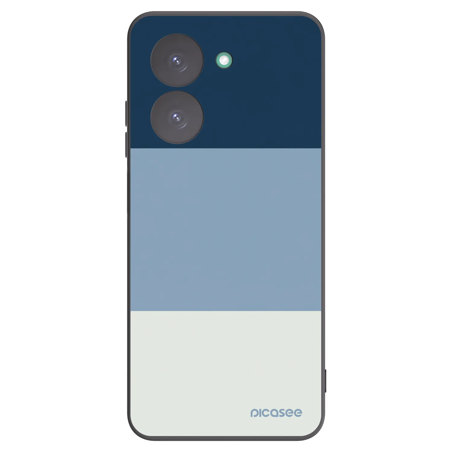 Picasee crna silikonska maskica za Xiaomi Redmi A5 - Coastal Blue