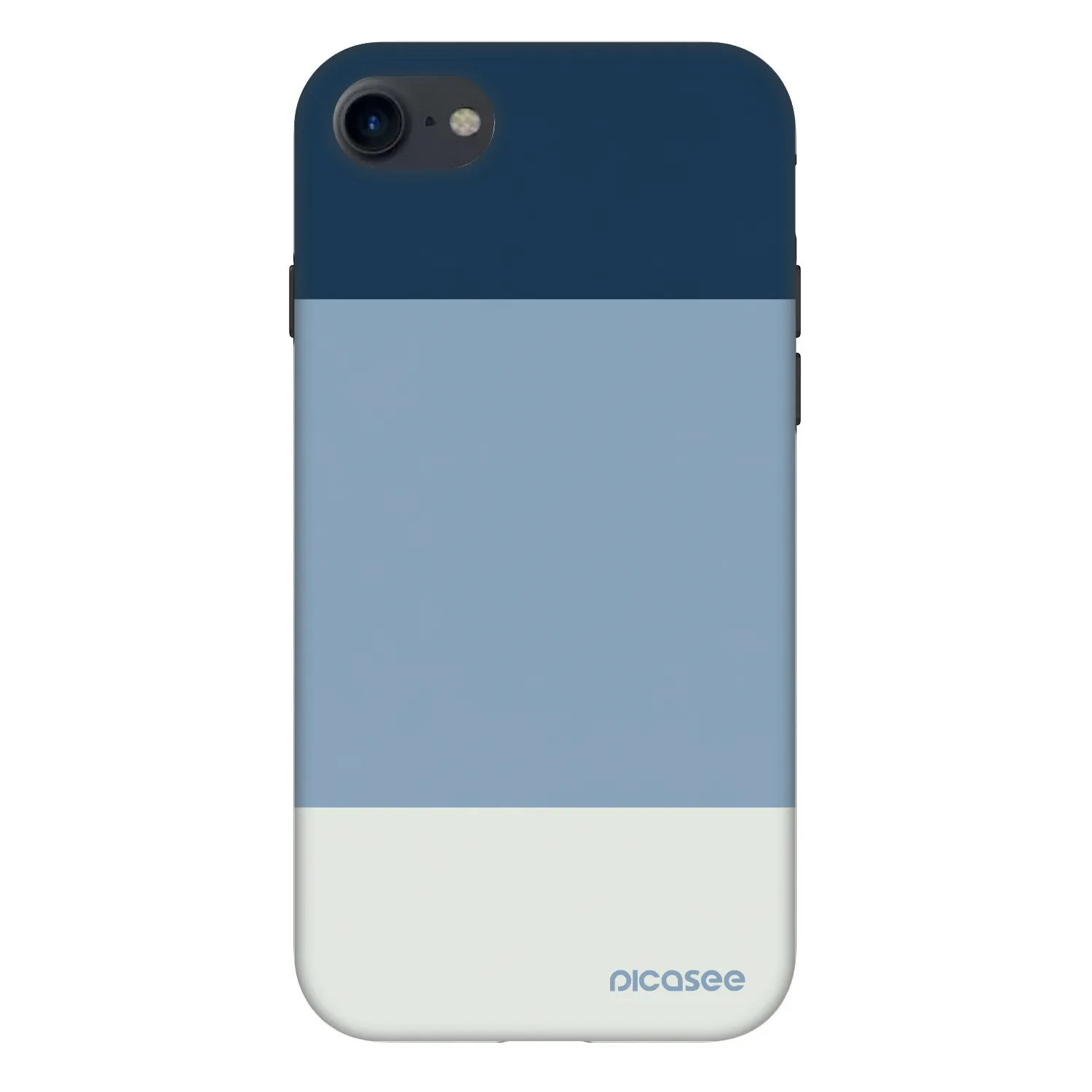 Picasee Fashion Case za Apple iPhone SE 2020 - Coastal Blue