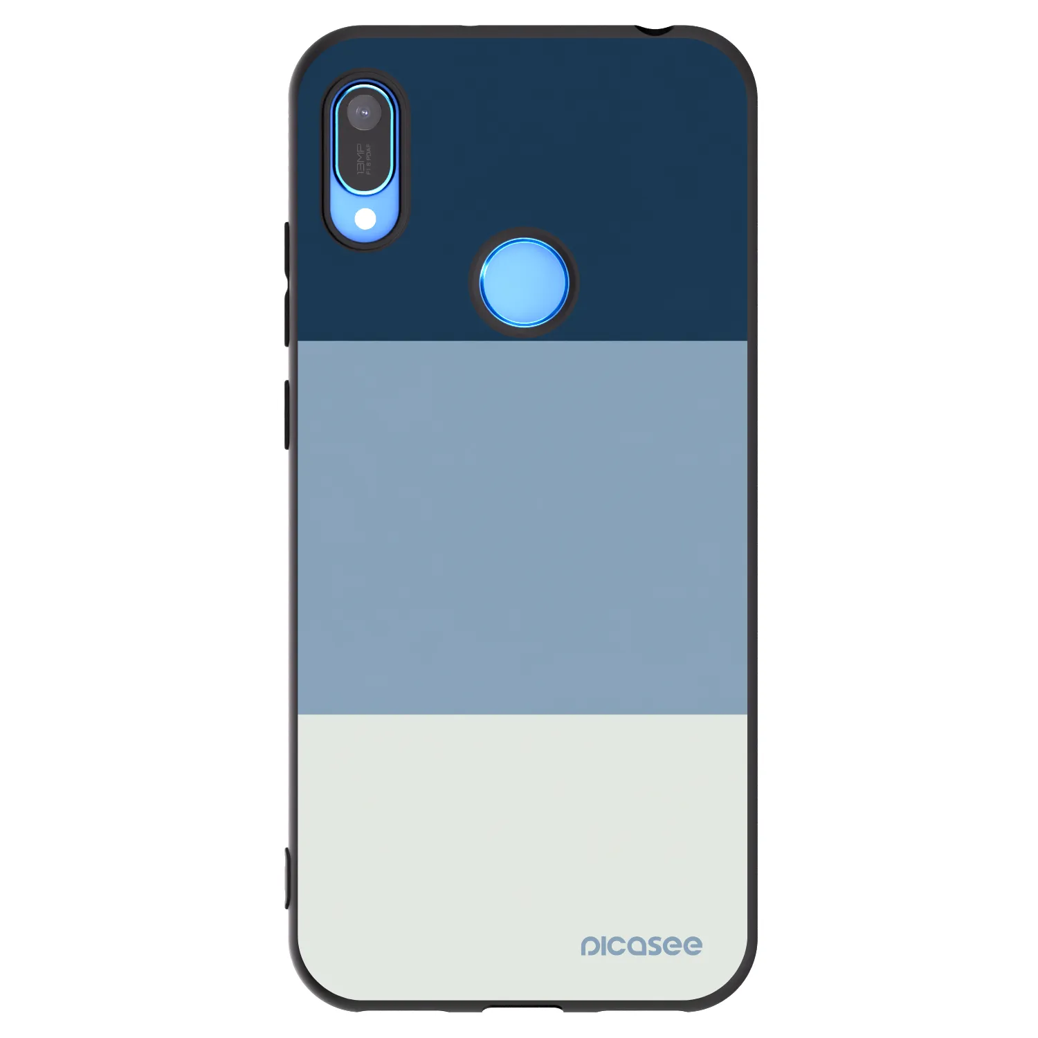 Picasee crna silikonska maskica za Huawei Y6 2019 - Coastal Blue