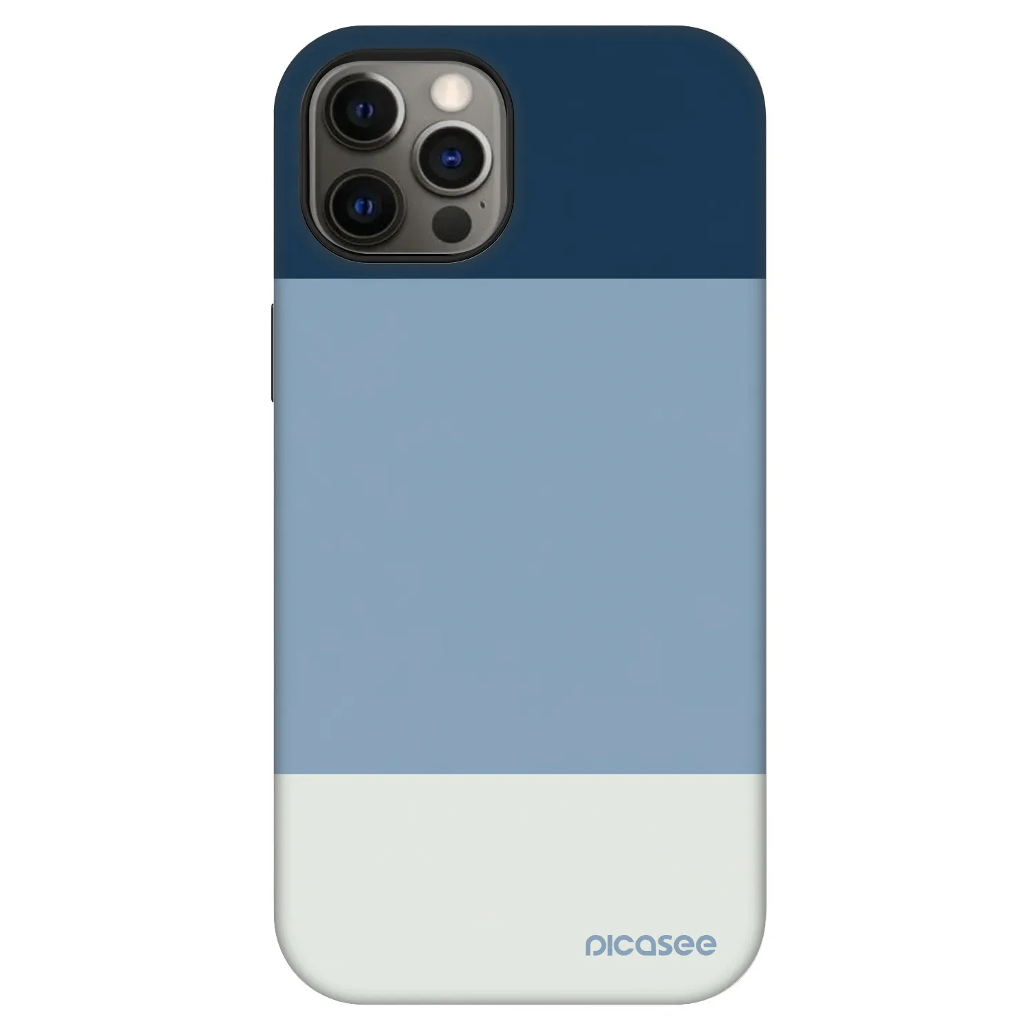 Picasee Fashion Case MagSafe za Apple iPhone 12 - Coastal Blue