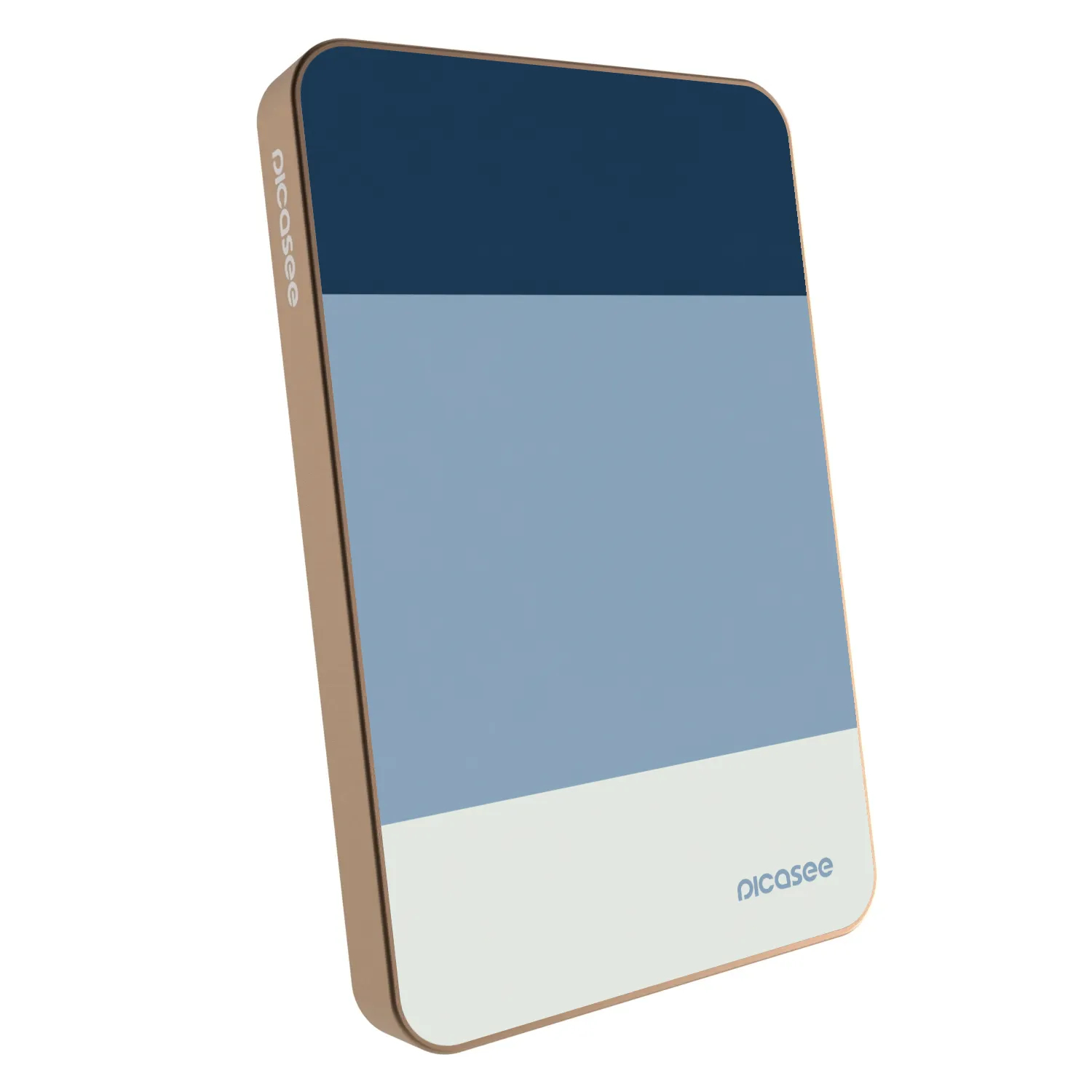 Picasee Prijenosni punjač s MagSafe 5 000 mAh Zlatni - Coastal Blue