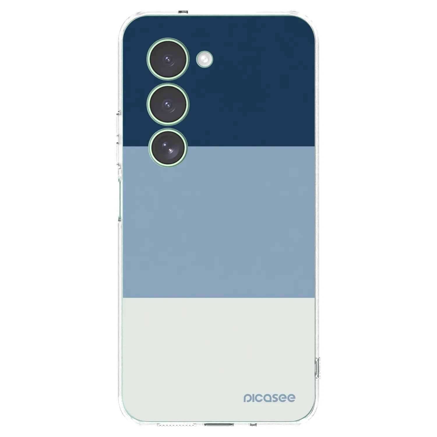 Picasee silikonska prozirna maskica za Xiaomi Redmi 15 5G - Coastal Blue