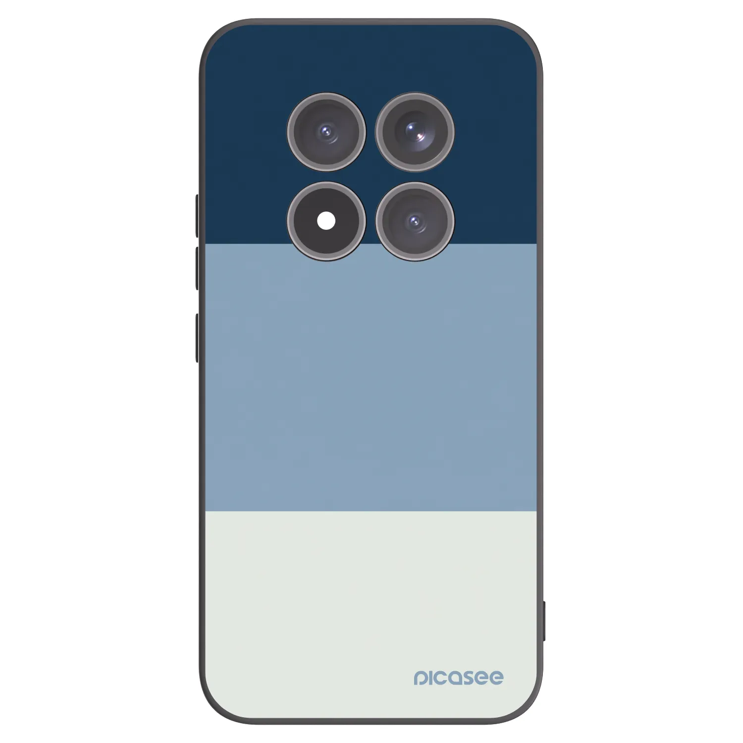 Picasee crna silikonska maskica za Xiaomi Redmi Note 15 Pro+ - Coastal Blue