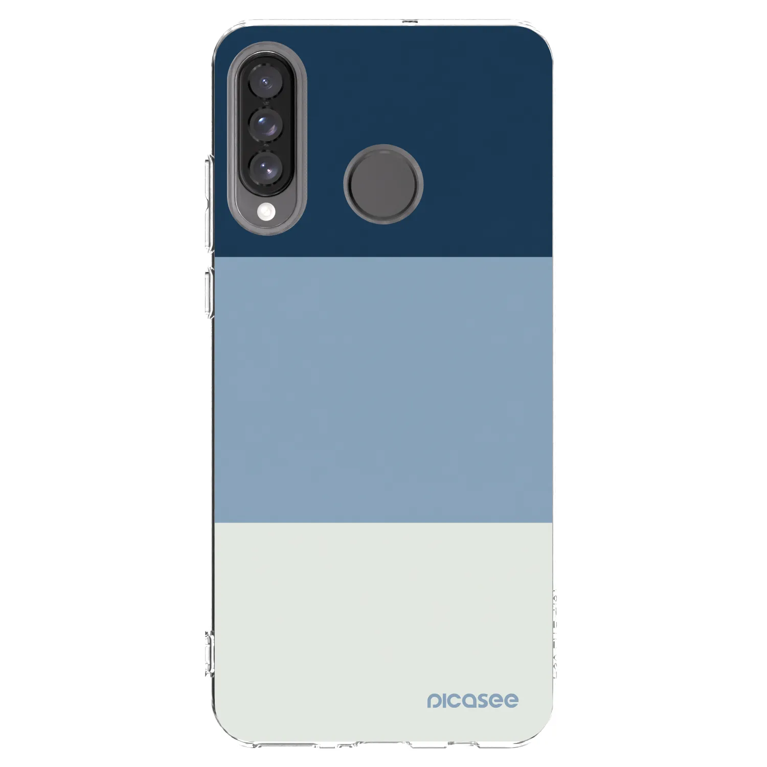 Picasee silikonska prozirna maskica za Huawei P30 Lite - Coastal Blue