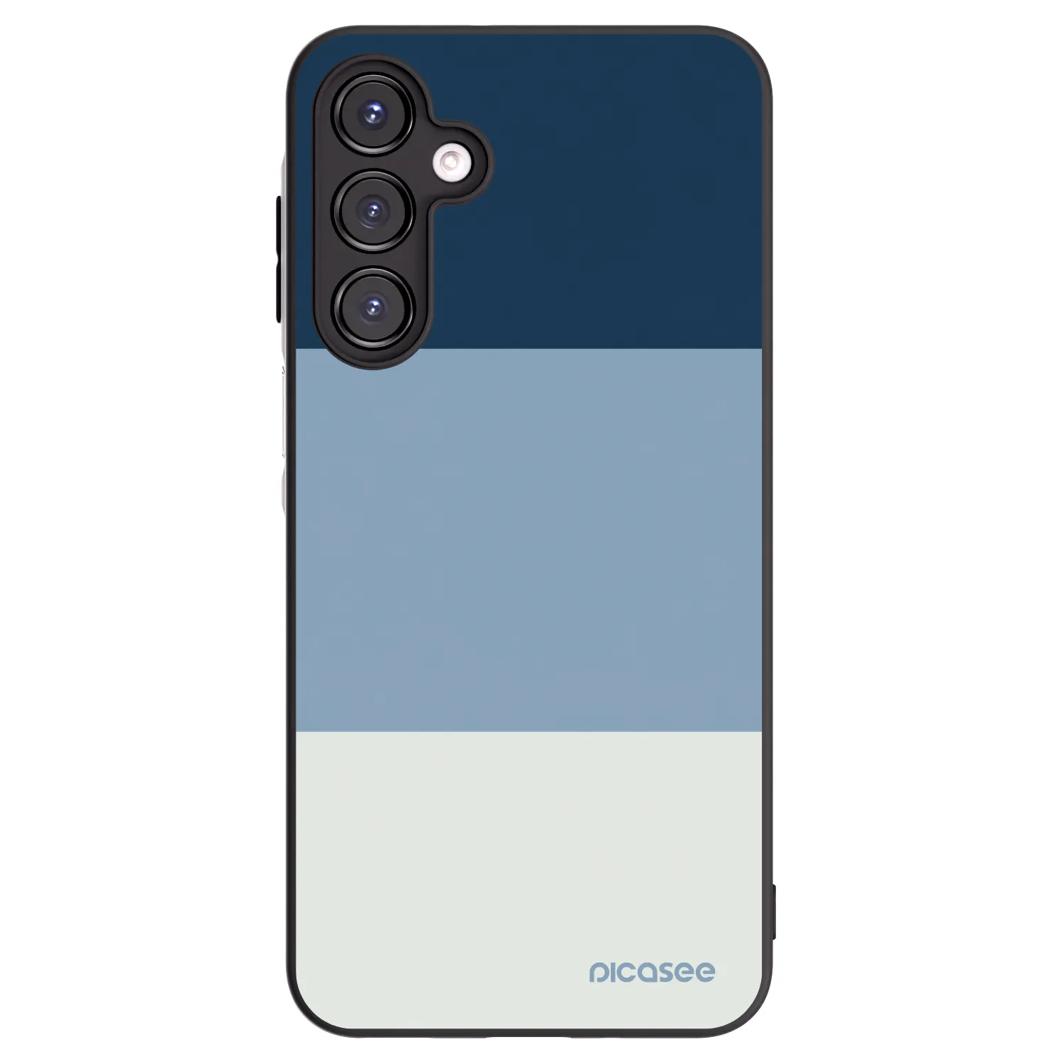 Picasee crna silikonska maskica za Samsung Galaxy A16 4G - Coastal Blue