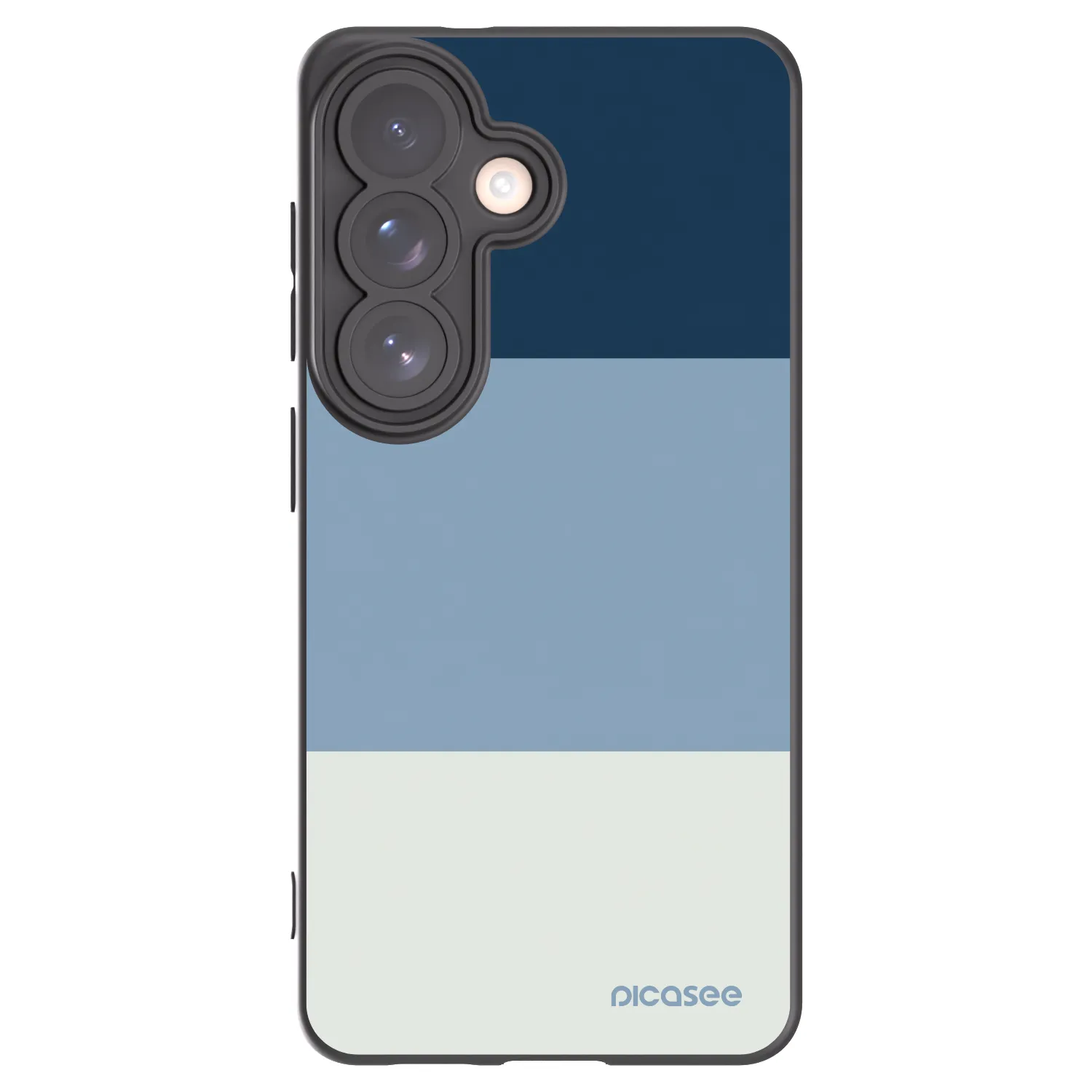 Picasee crna silikonska maskica za Samsung Galaxy S26 - Coastal Blue