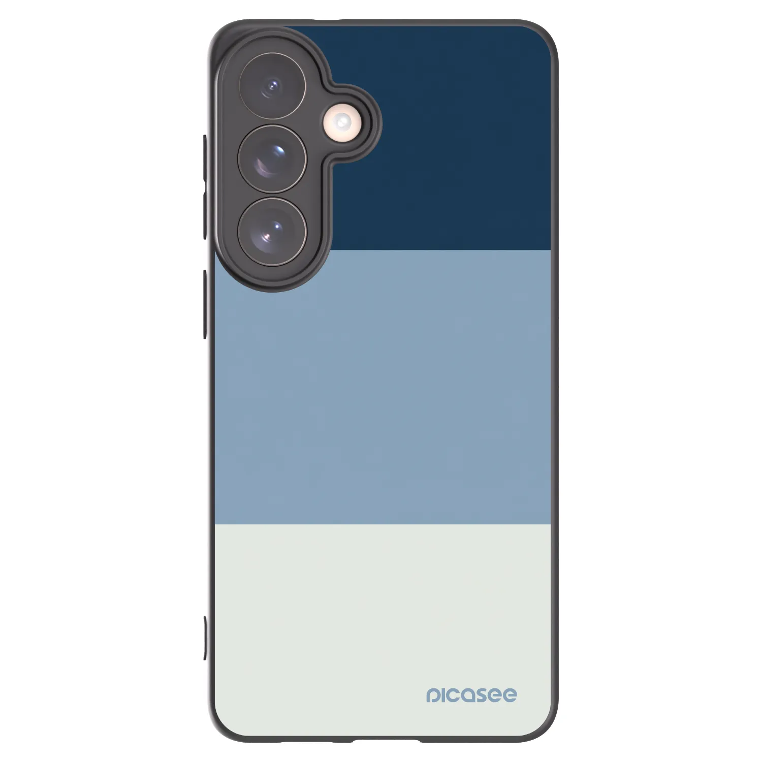 Picasee crna silikonska maskica za Samsung Galaxy S26+ - Coastal Blue