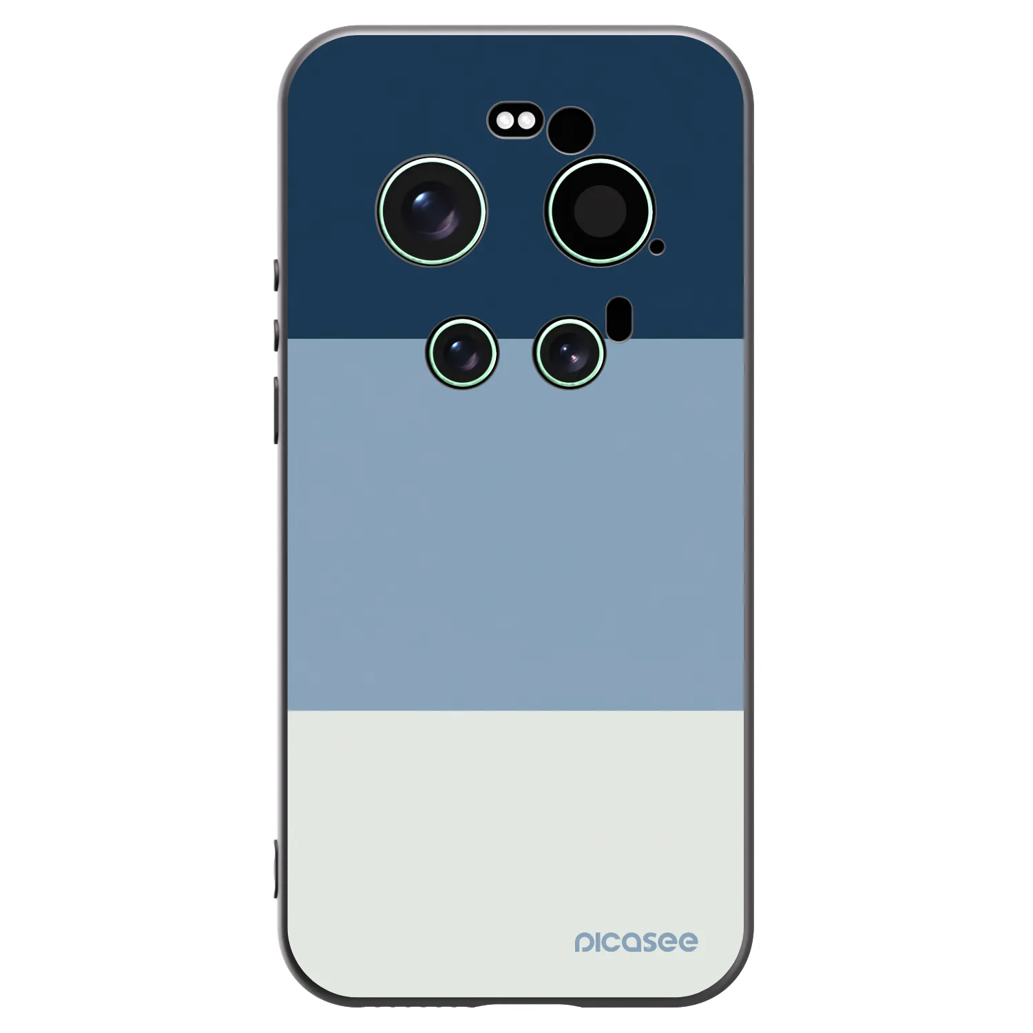 Picasee crna silikonska maskica za Xiaomi 17 Ultra - Coastal Blue