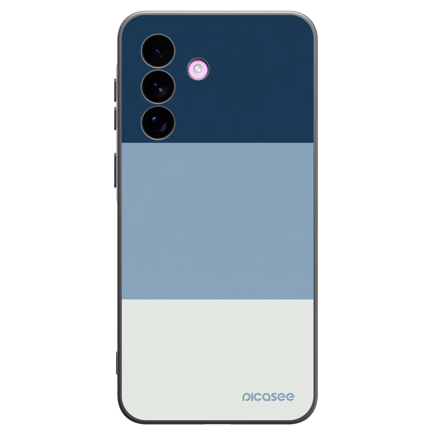 Picasee crna silikonska maskica za Samsung Galaxy A57 5G - Coastal Blue