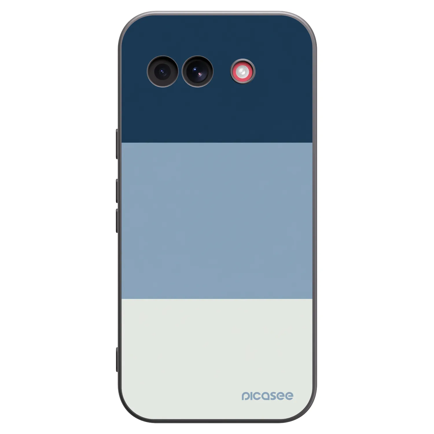 Picasee crna silikonska maskica za Google Pixel 10a - Coastal Blue