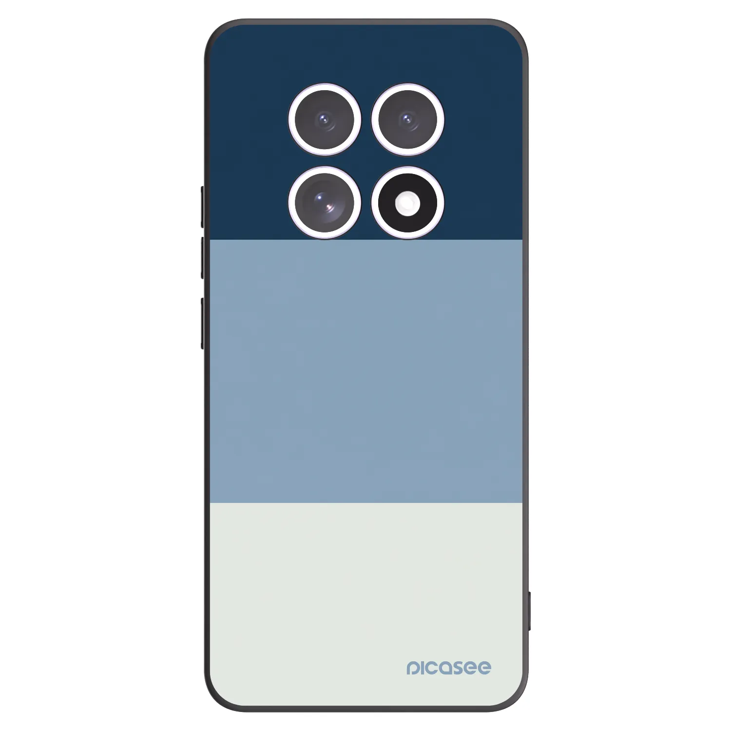 Picasee crna silikonska maskica za Xiaomi Redmi Note 15 5G - Coastal Blue
