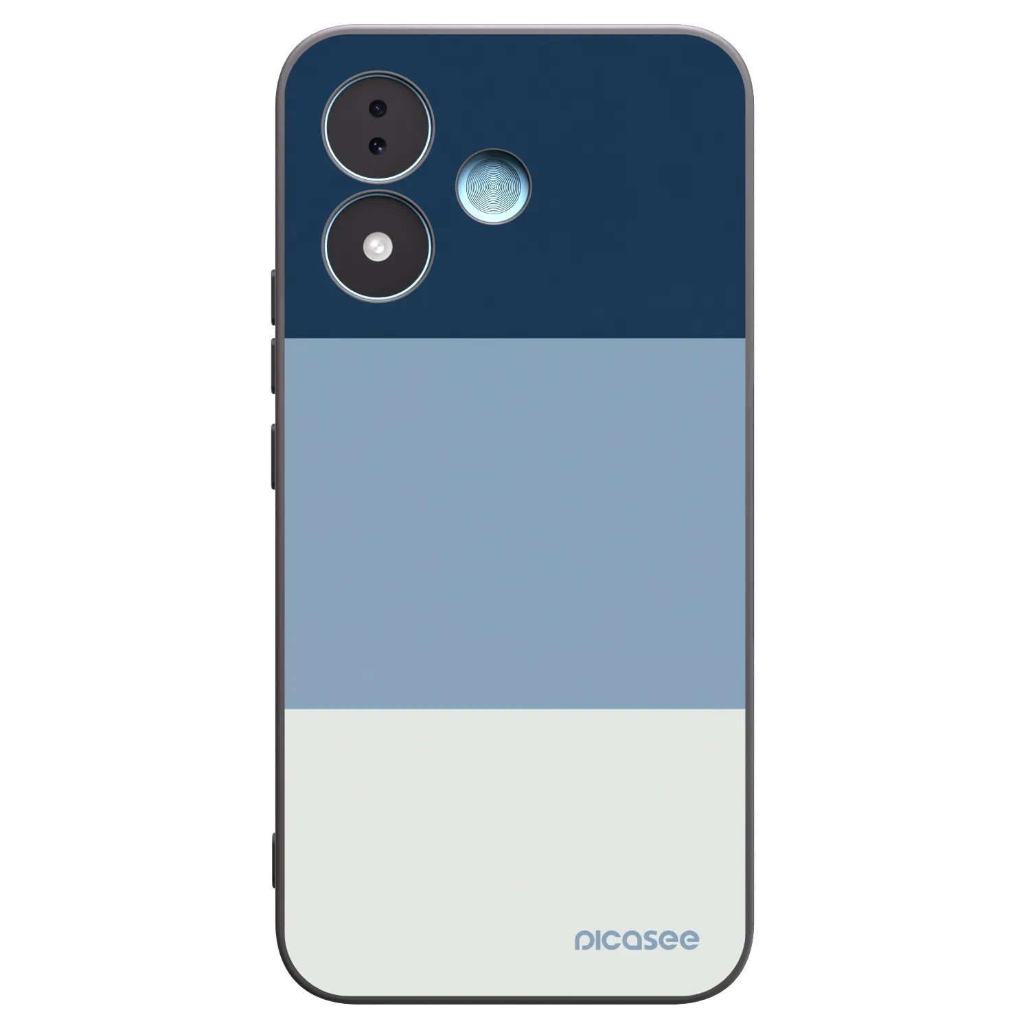 Picasee crna silikonska maskica za Xiaomi Redmi Note 17 5G - Coastal Blue