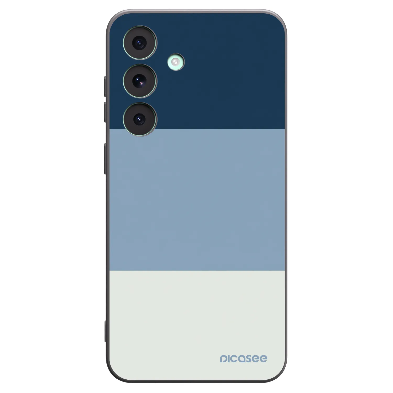Picasee crna silikonska maskica za Samsung Galaxy S26 FE - Coastal Blue