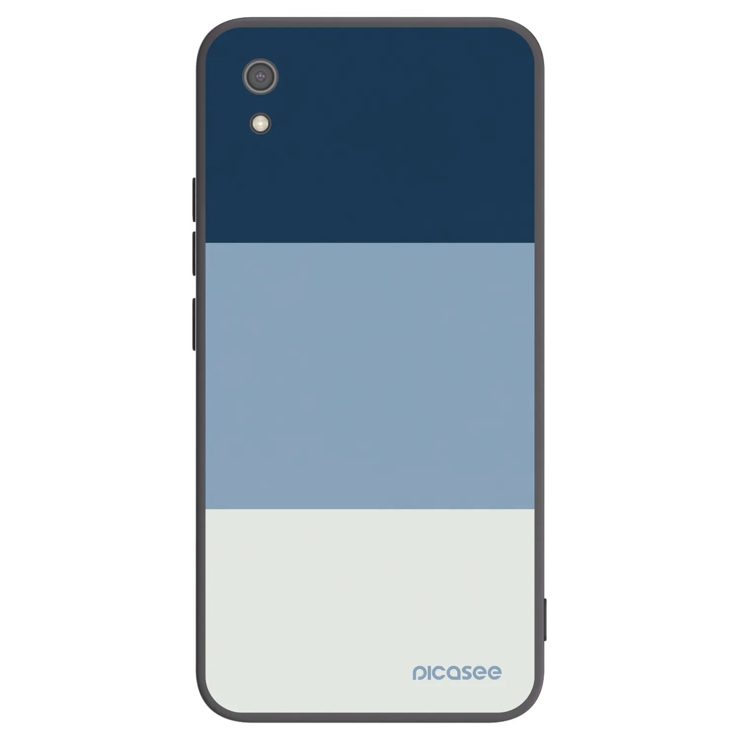 Picasee crna silikonska maskica za Xiaomi Redmi 7A - Coastal Blue