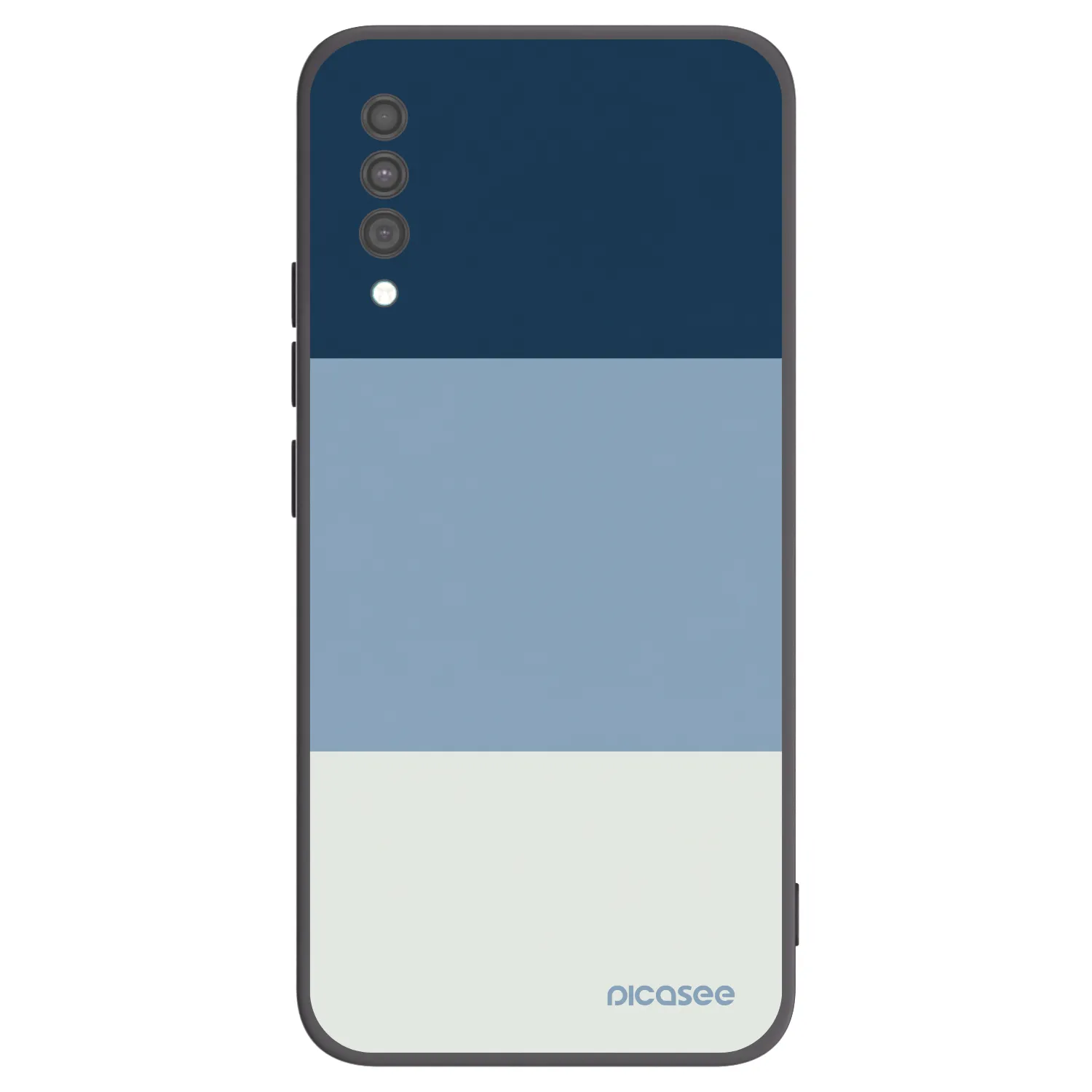 Picasee crna silikonska maskica za Samsung Galaxy A30s A307F - Coastal Blue