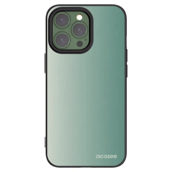 Picasee crna silikonska maskica za Apple iPhone 13 Pro - Misty Sage