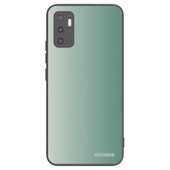 Picasee crna silikonska maskica za Xiaomi Redmi Note 10 5G - Misty Sage