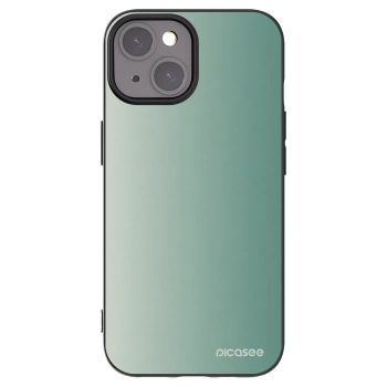 Picasee crna silikonska maskica za Apple iPhone 15 - Misty Sage