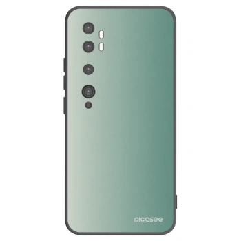Picasee crna silikonska maskica za Xiaomi Mi Note 10 (Pro) - Misty Sage