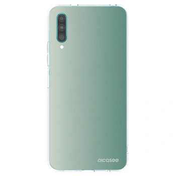 Picasee silikonska prozirna maskica za Samsung Galaxy A30s A307F - Misty Sage
