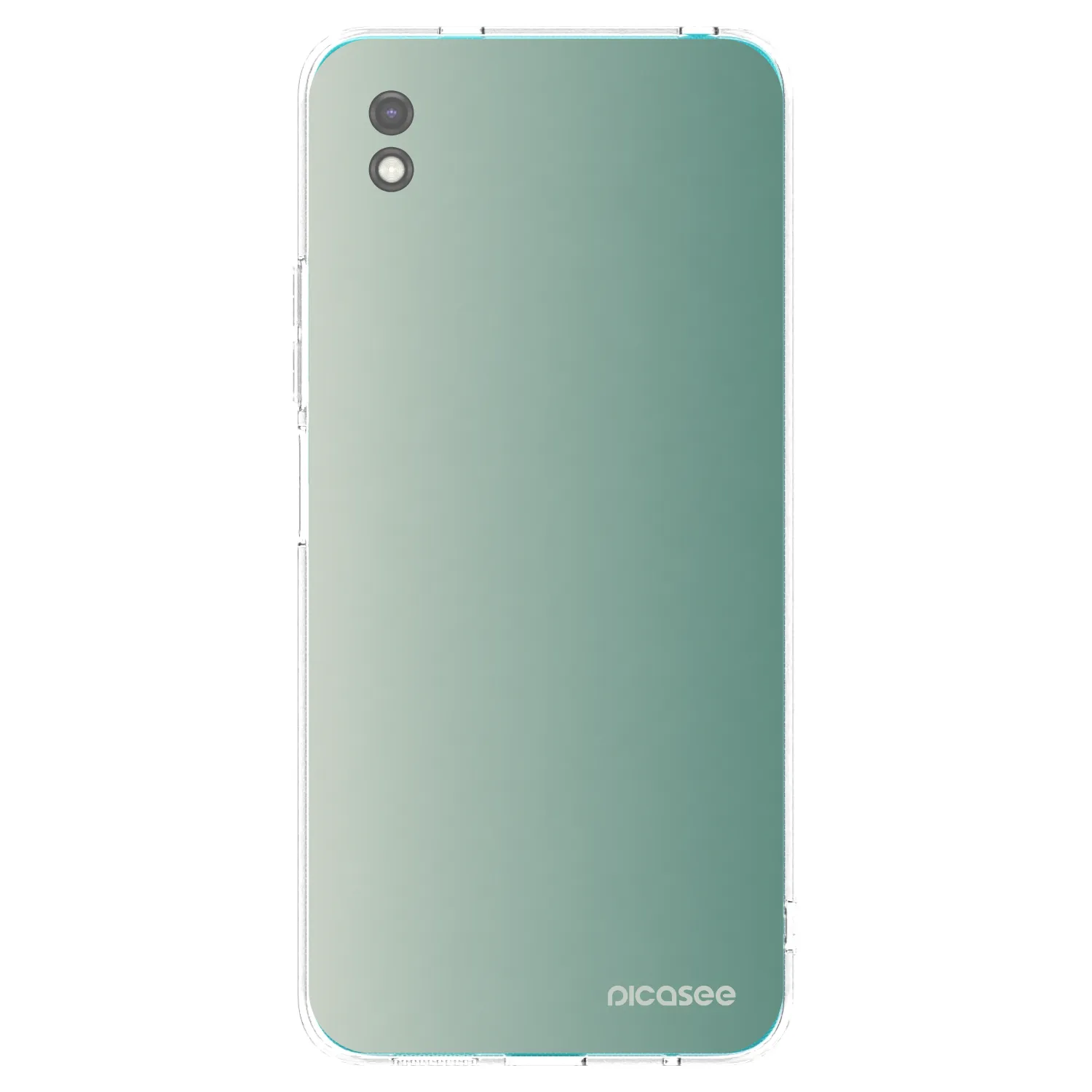 Picasee crna silikonska maskica za Xiaomi Redmi 9A - Misty Sage