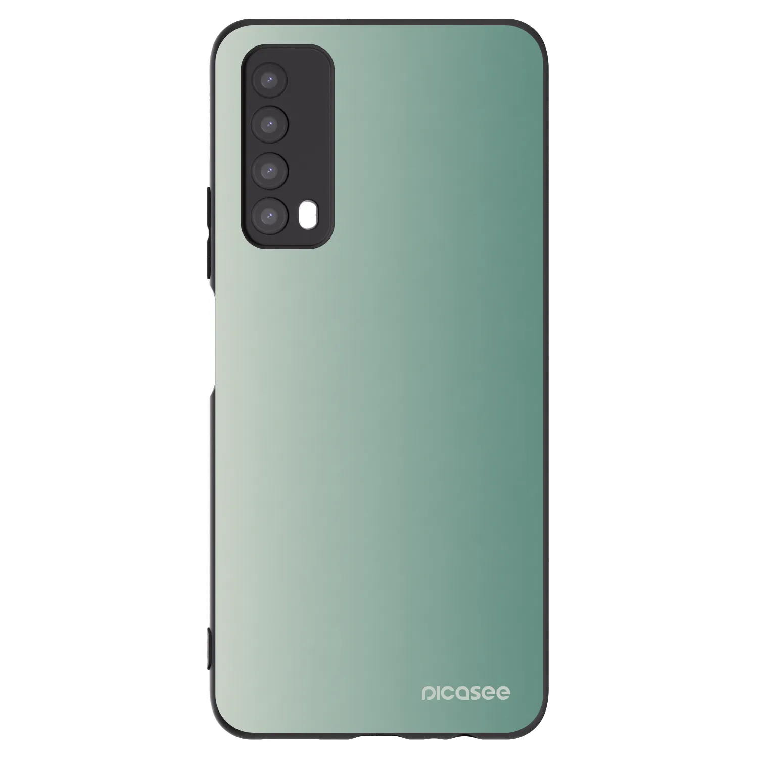 Picasee crna silikonska maskica za Huawei P Smart 2021 - Misty Sage