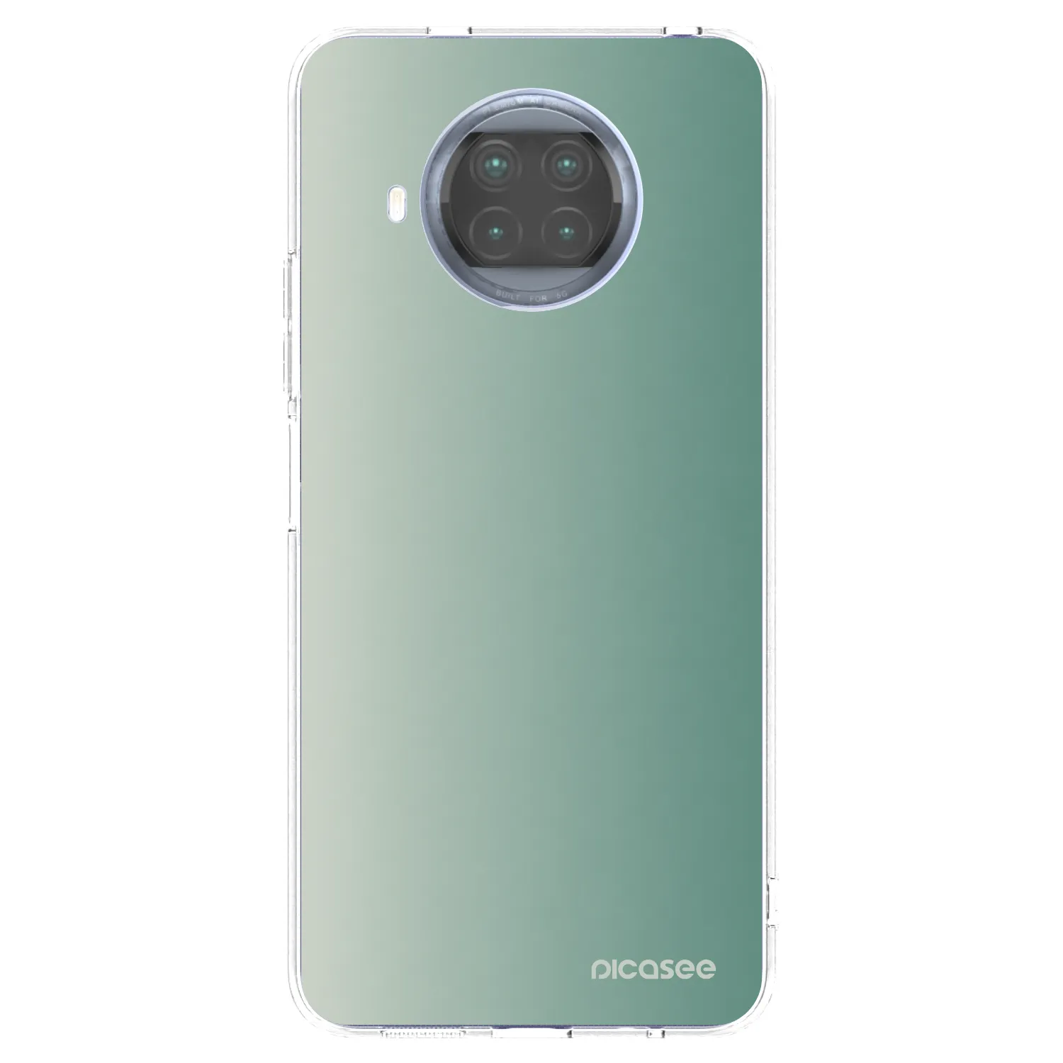 Picasee silikonska prozirna maskica za Xiaomi Mi 10T Lite - Misty Sage