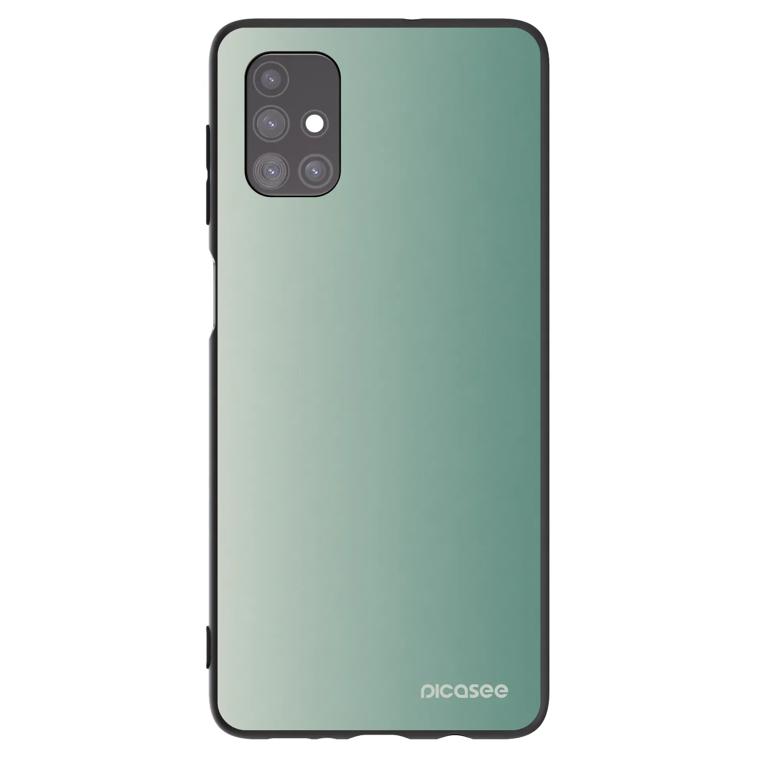 Picasee crna silikonska maskica za Samsung Galaxy M51 M515F - Misty Sage