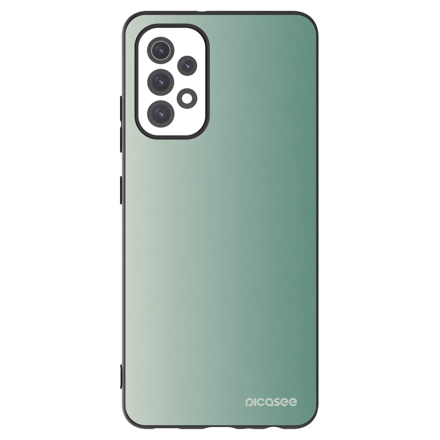 Picasee crna silikonska maskica za Samsung Galaxy A32 5G A326B - Misty Sage