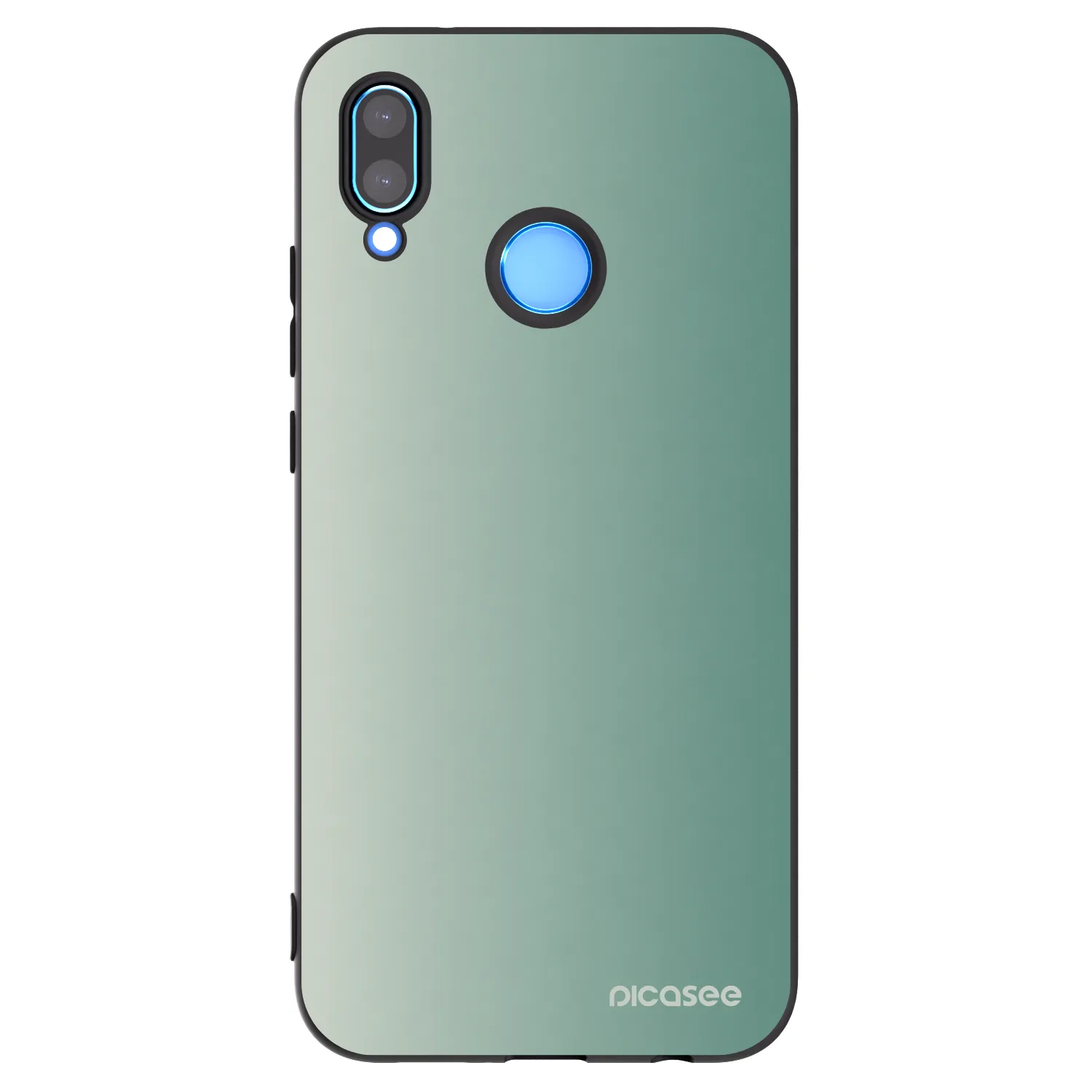 Picasee crna silikonska maskica za Huawei P20 Lite - Misty Sage