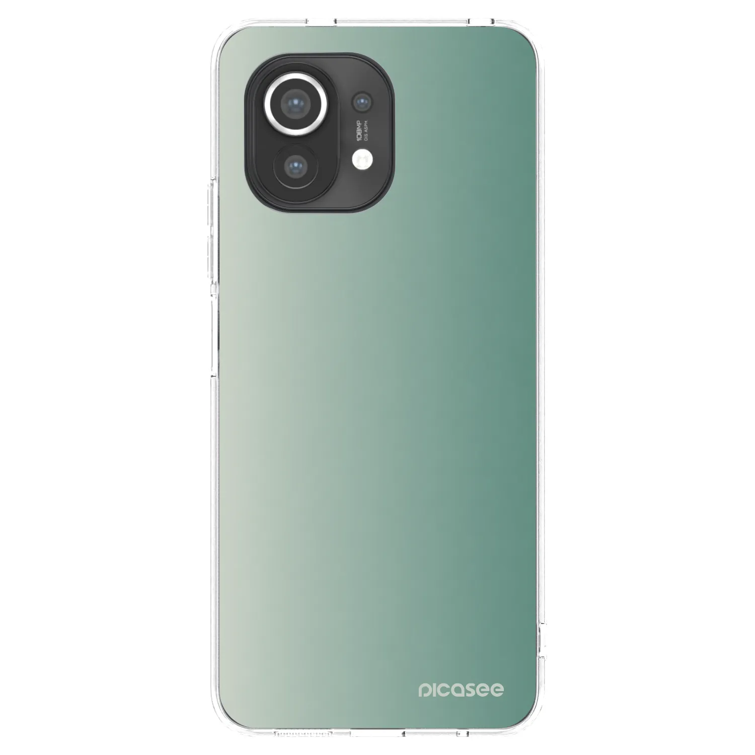 Picasee silikonska prozirna maskica za Xiaomi Mi 11 - Misty Sage