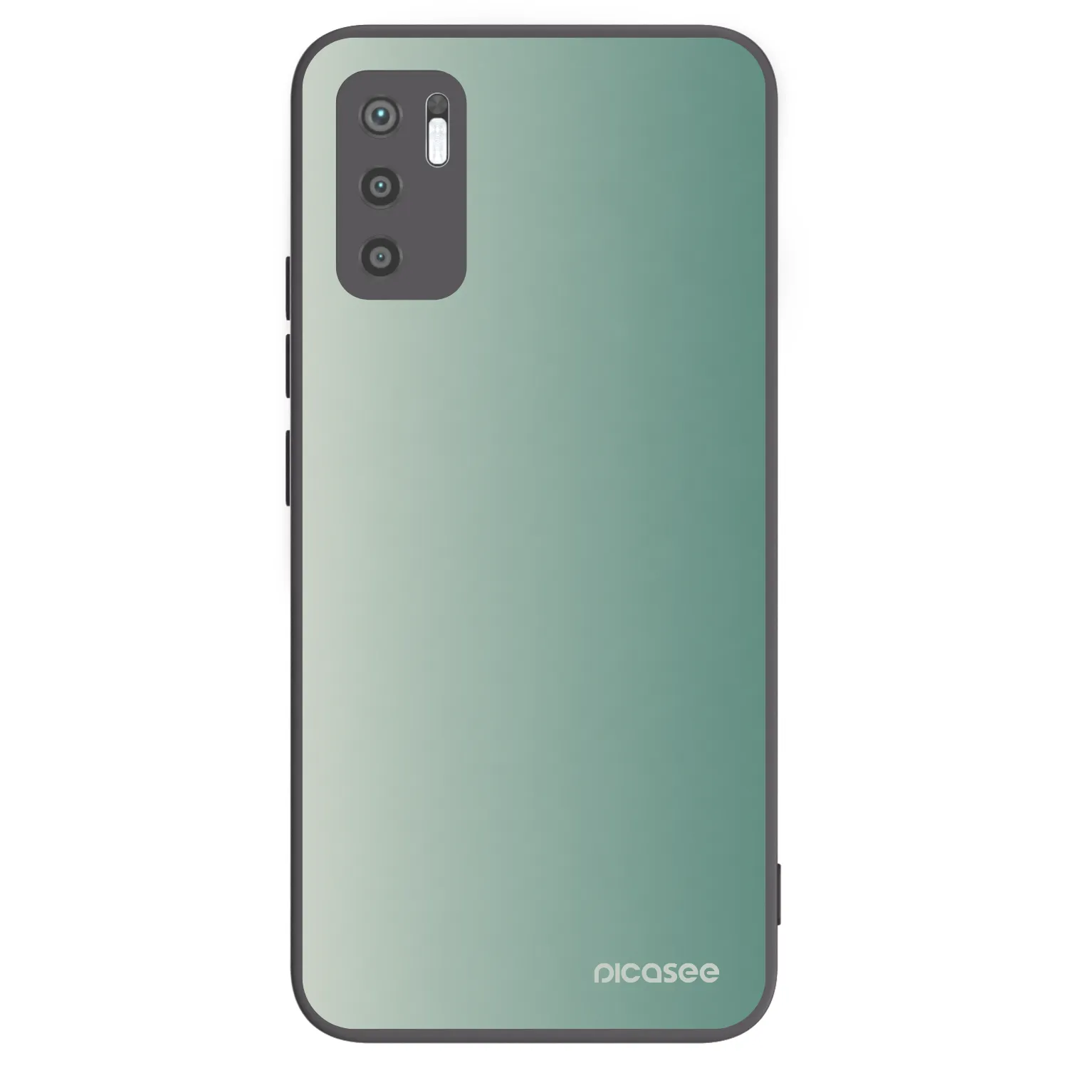 Picasee crna silikonska maskica za Xiaomi Redmi Note 10 5G - Misty Sage