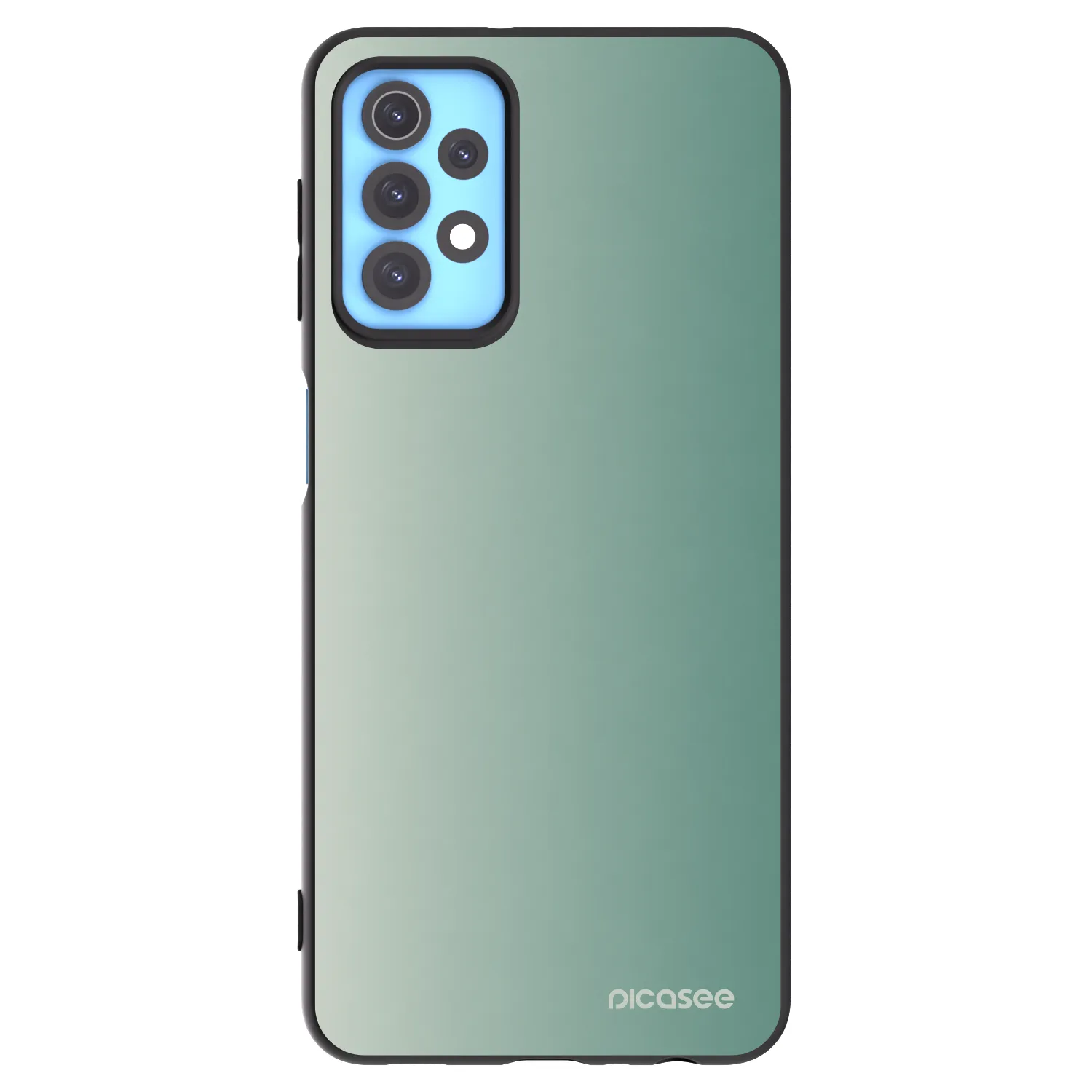 Picasee crna silikonska maskica za Samsung Galaxy A32 4G SM-A325F - Misty Sage
