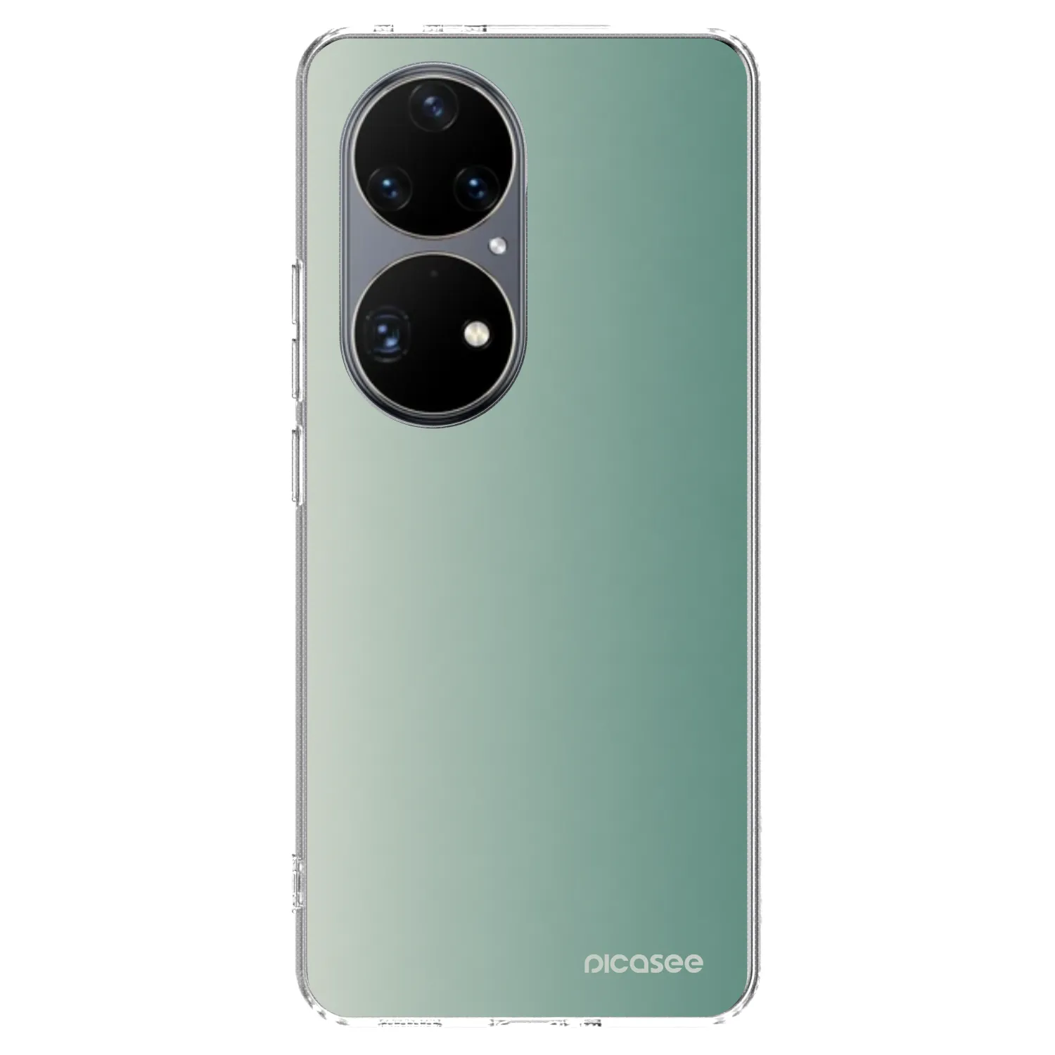 Picasee silikonska prozirna maskica za Huawei P50 - Misty Sage