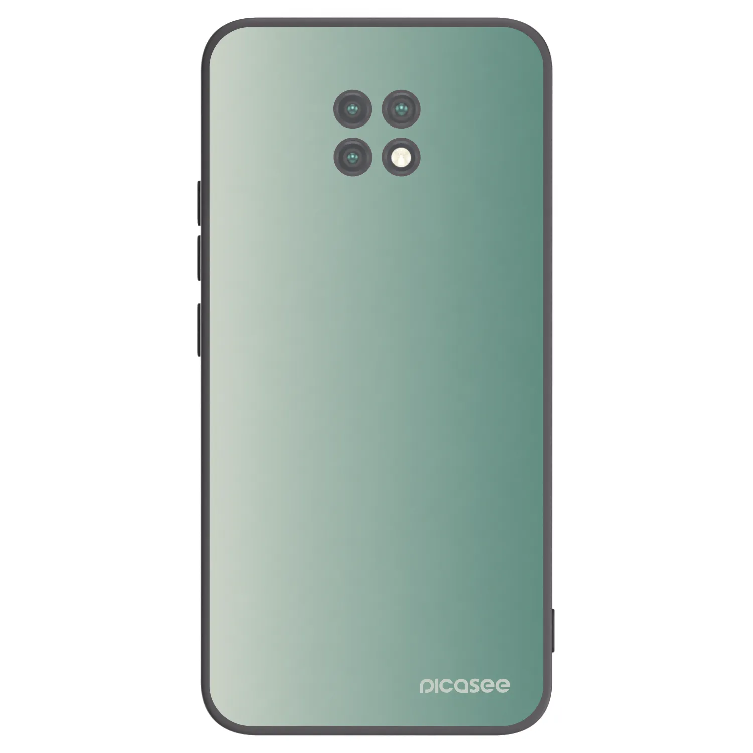 Picasee crna silikonska maskica za Xiaomi Redmi Note 9T - Misty Sage